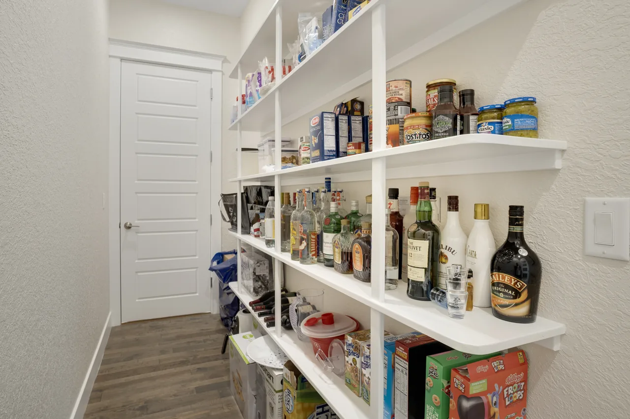 Bar and pantry shelving