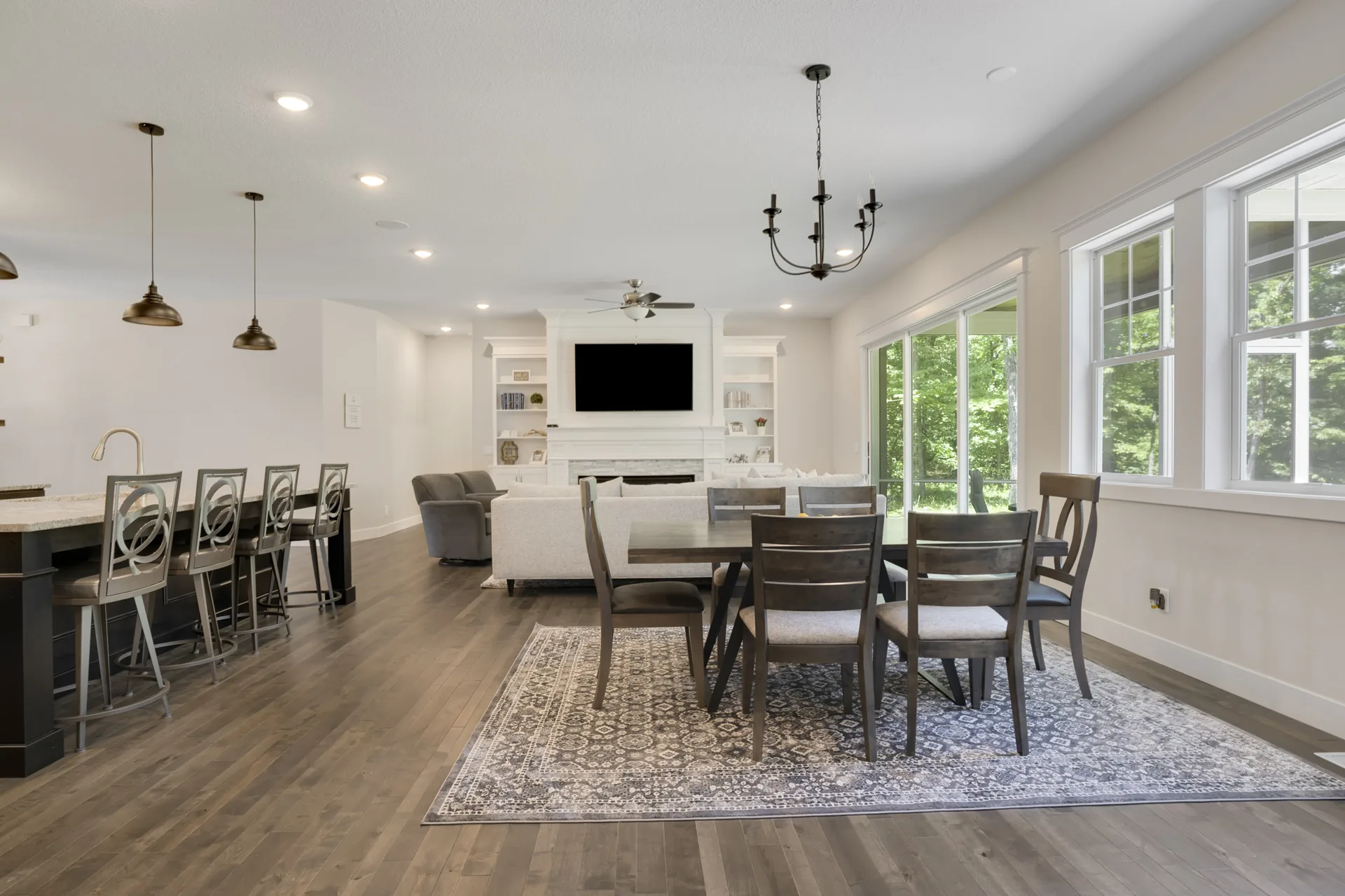 Dining and great room